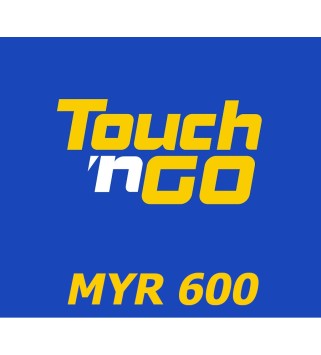 Touch n Go Wallet 600 MYR Top Up MY Key 